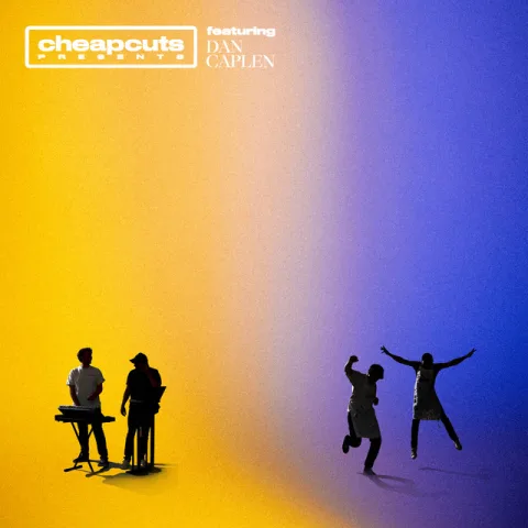 Cover artwork for You Make Me Wanna Dance by cheapcuts featuring Dan Caplen, silhouettes dancing on a colour gradient